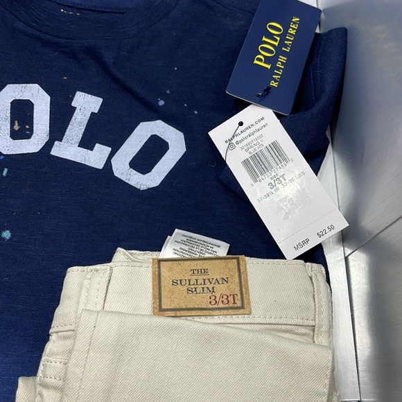 Brand new Polo Ralph Lauren Boys combo 3T Jeans and T-shirt - Picture 6 of 11